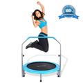 Serenelife Spring-Less Sports Jumping Fitness Trampoline, Adult Size, SLELT403 SLELT403